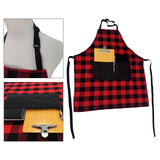 Maxbell Chef Apron with Large Pocket Kitchen Apron for Baking Cafes Bar Cleaning 44x59 cm