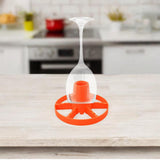 Maxbell Bottle Drying Rack Portable Easy to Clean Modern Accessory for Home Cabinets