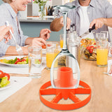 Maxbell Bottle Drying Rack Portable Easy to Clean Modern Accessory for Home Cabinets