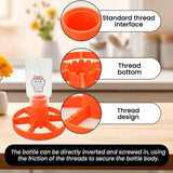Maxbell Bottle Drying Rack Portable Easy to Clean Modern Accessory for Home Cabinets