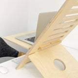 Maxbell Standing Desk Converter Wooden Versatile for Home or Office Use Laptop Riser