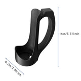 Maxbell Slim Can Holder with Handle Portable Reusable Beverage Grip for Parties Gift black