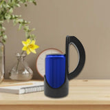 Maxbell Slim Can Holder with Handle Portable Reusable Beverage Grip for Parties Gift black