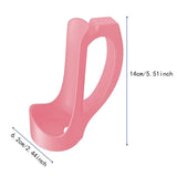 Maxbell Slim Can Holder with Handle Portable Reusable Beverage Grip for Parties Gift pink