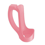 Maxbell Slim Can Holder with Handle Portable Reusable Beverage Grip for Parties Gift pink