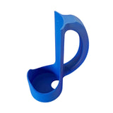 Maxbell Slim Can Holder with Handle Portable Reusable Beverage Grip for Parties Gift blue