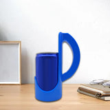 Maxbell Slim Can Holder with Handle Portable Reusable Beverage Grip for Parties Gift blue