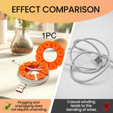 Maxbell Cable Winder Round Easy to Use Cable Management for Home Tabletop Study Room