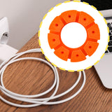 Maxbell Cable Winder Round Easy to Use Cable Management for Home Tabletop Study Room