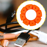 Maxbell Cable Winder Round Easy to Use Cable Management for Home Tabletop Study Room