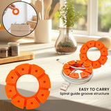 Maxbell Cable Winder Round Easy to Use Cable Management for Home Tabletop Study Room