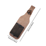 Maxbell Wall Mounted Bottle Opener for Beer Lovers Wooden Hanging Bottle Opener Rack