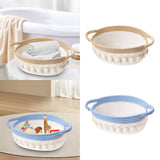 Maxbell Cotton Rope Woven Basket for Organizing Soft for Tabletop Bedroom Countertop Grass Yellow White
