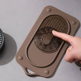Maxbell Silicone Floor Drain Reusable Shower Drain Cover for Sinks Bathtubs Bathroom Brown