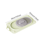 Maxbell Silicone Floor Drain Reusable Shower Drain Cover for Sinks Bathtubs Bathroom Green