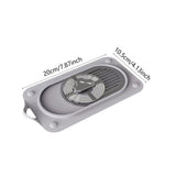 Maxbell Silicone Floor Drain Reusable Shower Drain Cover for Sinks Bathtubs Bathroom Gray