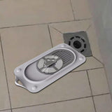 Maxbell Silicone Floor Drain Reusable Shower Drain Cover for Sinks Bathtubs Bathroom Gray
