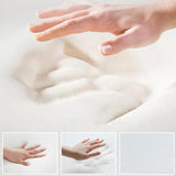 Maxbell Leg Elevation Pillow with Washable Cover Soft Unique Curved Bed Wedge Pillow Dark Gray