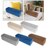 Maxbell Sofa Arm Rest Pillow Creative Waist Backrest Cushion for Reading Bed Sitting Beige