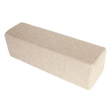 Maxbell Sofa Arm Rest Pillow Creative Waist Backrest Cushion for Reading Bed Sitting Beige