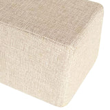 Maxbell Sofa Arm Rest Pillow Creative Waist Backrest Cushion for Reading Bed Sitting Beige