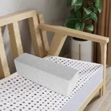 Maxbell Sofa Arm Rest Pillow Creative Waist Backrest Cushion for Reading Bed Sitting Light Grey