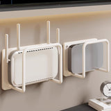 Maxbell WiFi Router Storage Box Modem Set Top Box Shelf Router Shelf for Living Room L