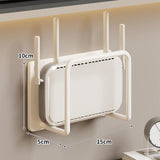 Maxbell WiFi Router Storage Box Modem Set Top Box Shelf Router Shelf for Living Room L