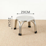 Maxbell 2Pcs Small Low Stools Foot Rest Footstools Ottomans for Kitchen Balcony Dorm