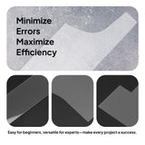 Maxbell Bag Pattern Shopping Basket Hobo Bag Sewing Template Tool 35.7cmx12cm