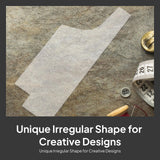 Maxbell Bag Pattern Shopping Basket Hobo Bag Sewing Template Tool 35.7cmx12cm