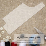 Maxbell Bag Pattern Shopping Basket Hobo Bag Sewing Template Tool 35.7cmx12cm