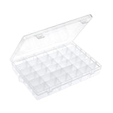 Maxbell Clear Organizer Box 36 Grids Clear Storage for Jewelry Fishing Tackles