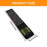 Maxbell Acupressure Mat Reflexology Walking Stone Home Foldable Foot Massage Mat Pad