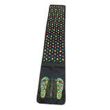 Maxbell Acupressure Mat Reflexology Walking Stone Home Foldable Foot Massage Mat Pad