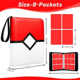 Maxbell Game Cards Binder Sturdy Premium Display Can Hold 400 or 900 Cards Collection