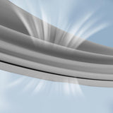 Maxbell Seat Cushion Honeycomb Design Large Pillow for Wheelchair Computer Desk