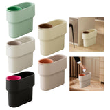 Maxbell Trash Can with Removable Mini Cup Garbage Can for Bathroom Kitchen Guestroom Green
