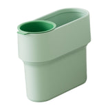 Maxbell Trash Can with Removable Mini Cup Garbage Can for Bathroom Kitchen Guestroom Green