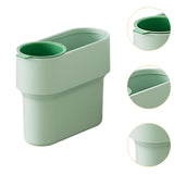 Maxbell Trash Can with Removable Mini Cup Garbage Can for Bathroom Kitchen Guestroom Green