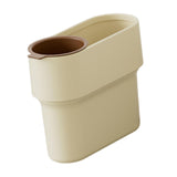 Maxbell Trash Can with Removable Mini Cup Garbage Can for Bathroom Kitchen Guestroom Yellow