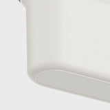 Maxbell Trash Can with Removable Mini Cup Garbage Can for Bathroom Kitchen Guestroom White