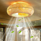 Maxbell Ceiling Fan with Light Bohemian Adjustable for Dining Room Farmhouse Kitchen