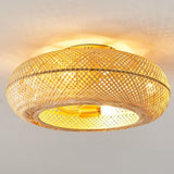 Maxbell Ceiling Fan with Light Bohemian Adjustable for Dining Room Farmhouse Kitchen