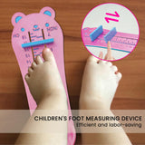 Maxbell Kids Shoe Sizer Measurement Ruler Newborn Baby Toddler Foot Measuring Device