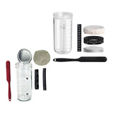 Maxbell Sourdough Starter Kit Tool Glass Measuring Cup for Coffee Kitchen Bakery 730ml