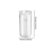 Maxbell Sourdough Starter Kit Tool Glass Measuring Cup for Coffee Kitchen Bakery 1000ml
