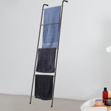 Maxbell Metal Blanket Ladder Organizer 4 Tier for Living Room Blankets Throw Blanket