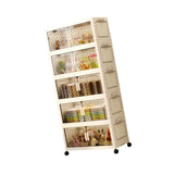 Maxbell 5 Tier Plastic Storage Bins Stackable Storage Bins for Home Bedroom Toy Room