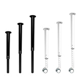 Maxbell Desk Leg DIY Metal Support Office Height Adjustable for Tabletop Chair Sofa XS